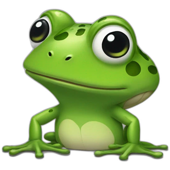Peppe the frog emoji
