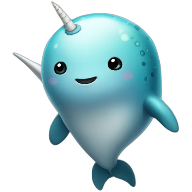 narwhal astronaught emoji