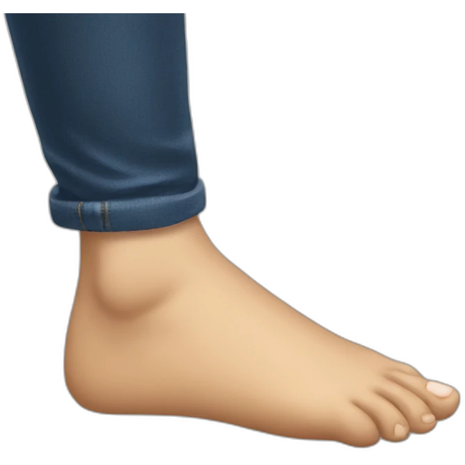 pieds nu emoji
