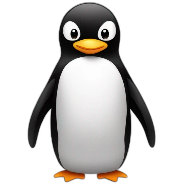 Penguin emo emoji
