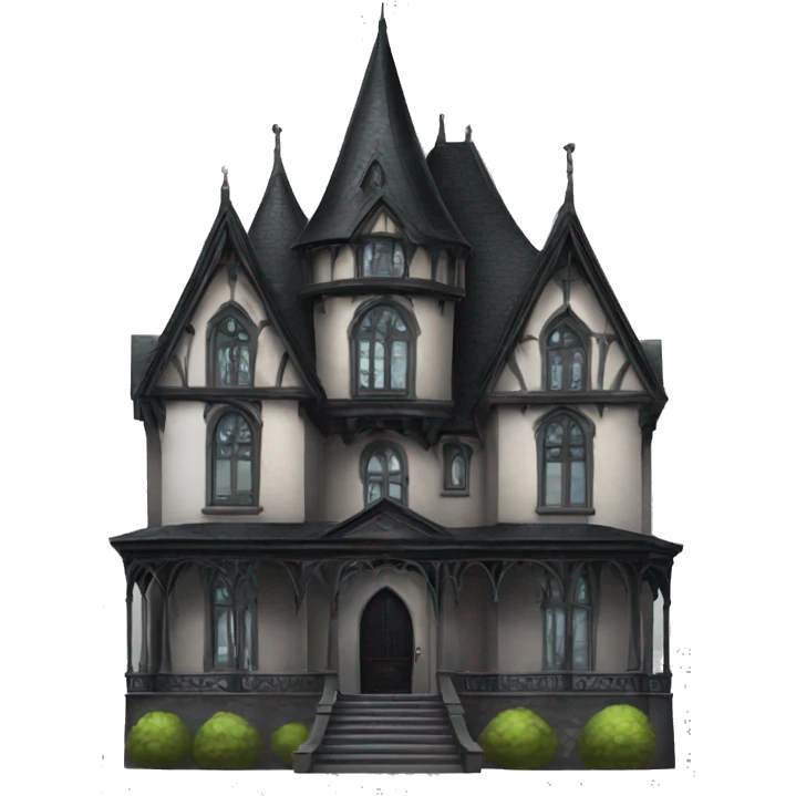 Gothic mansion emoji