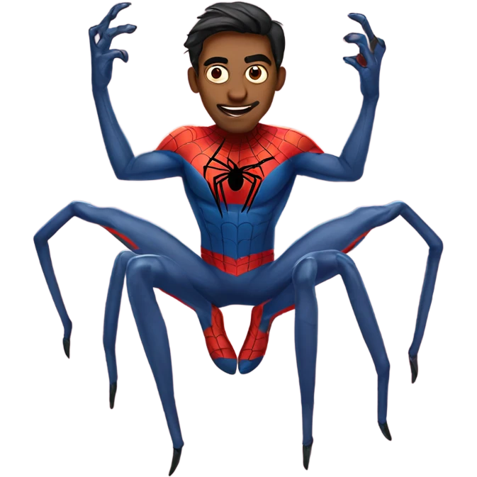 Indian spider man  emoji