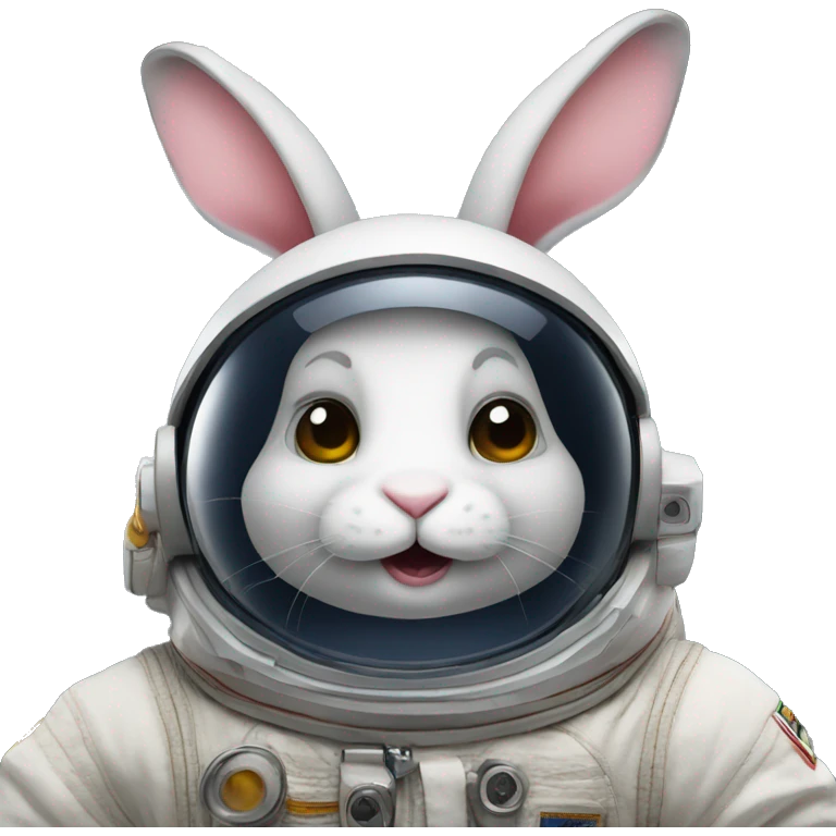 Rabbit on the Moon emoji
