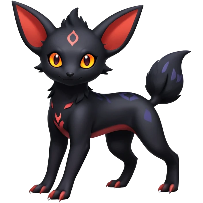 Salandit-Noibat-Umbreon-Litten-Hybrid (Full body) emoji