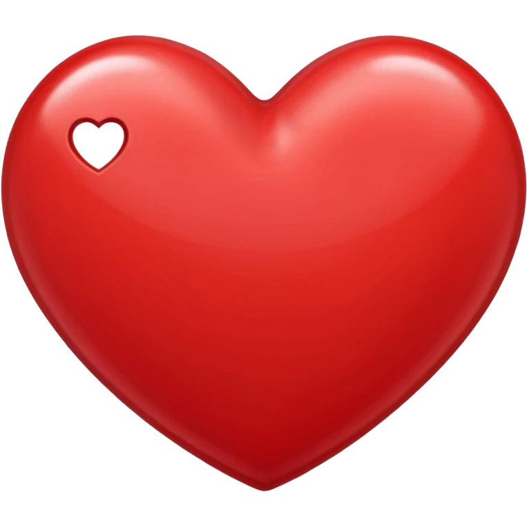 red heart emoji