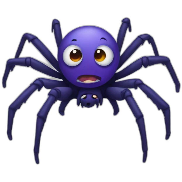halloween spider emoji