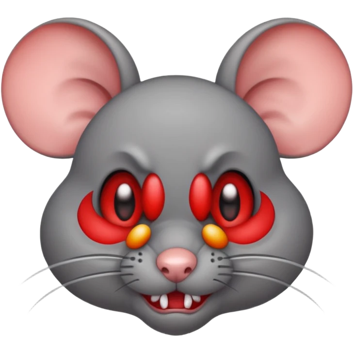 🐁+🤬 emoji