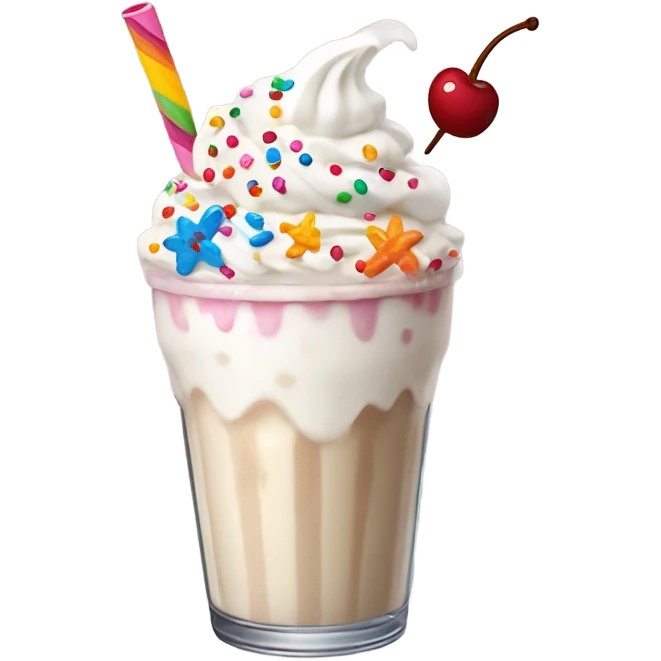 Milchshake cute emoji