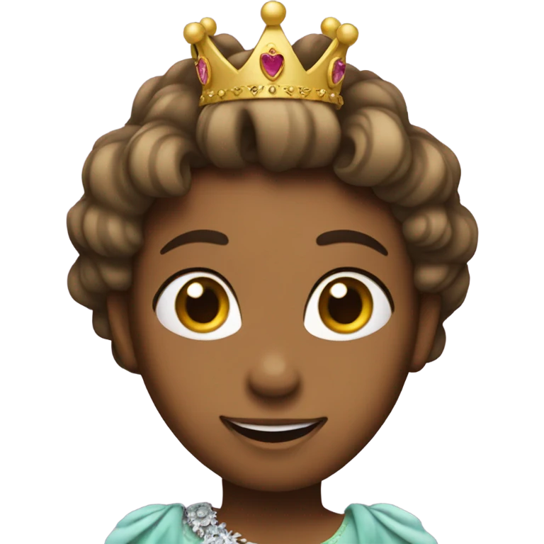 Me with a princess crown emoji
