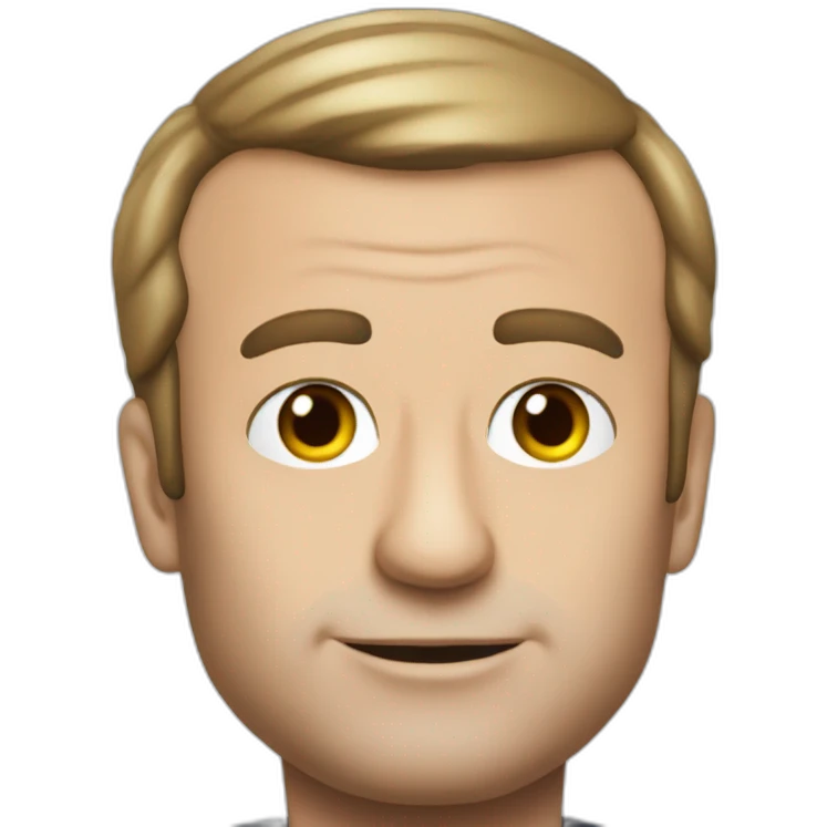 Macron sur trump emoji
