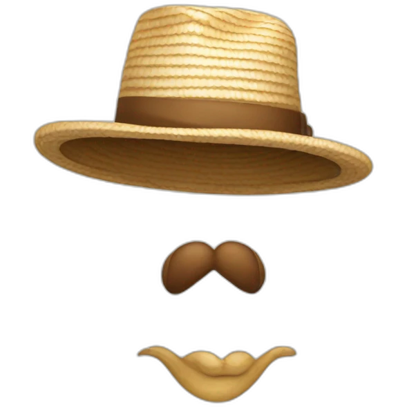 Chapeau de lud emoji