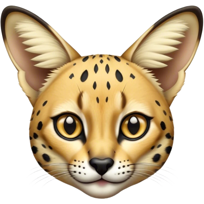 Serval-Genet-hybrid emoji