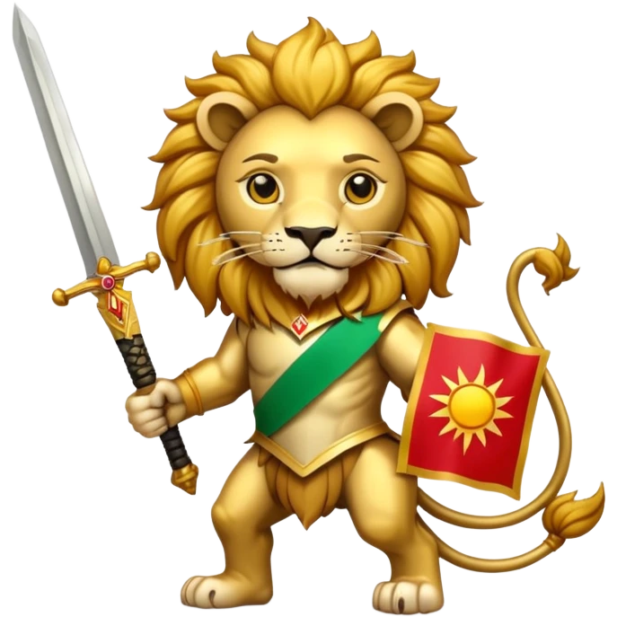 🦁☀️🗡️🇮🇷 emoji