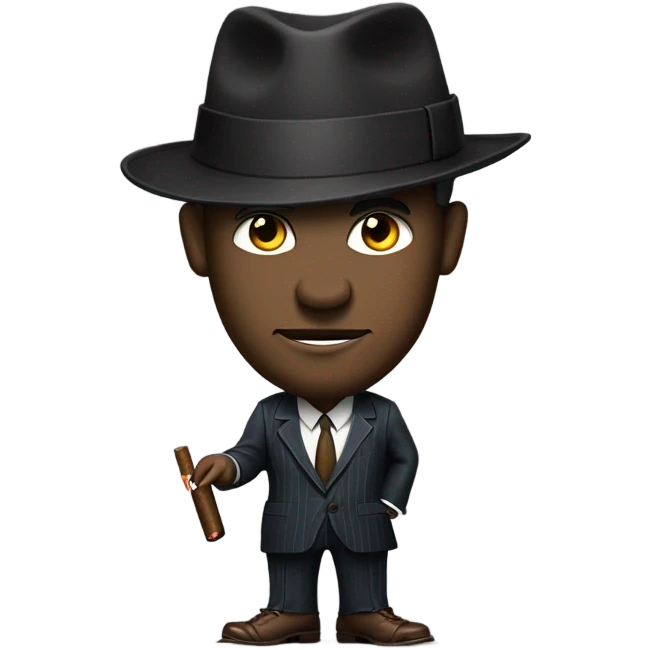 Gangster  emoji