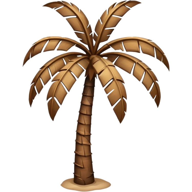 Palm tree withour leafs emoji