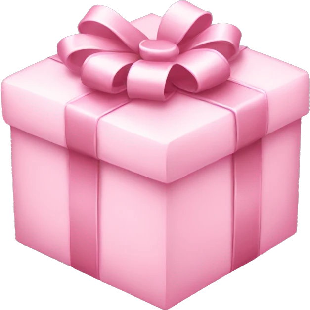 Light pink presents emoji