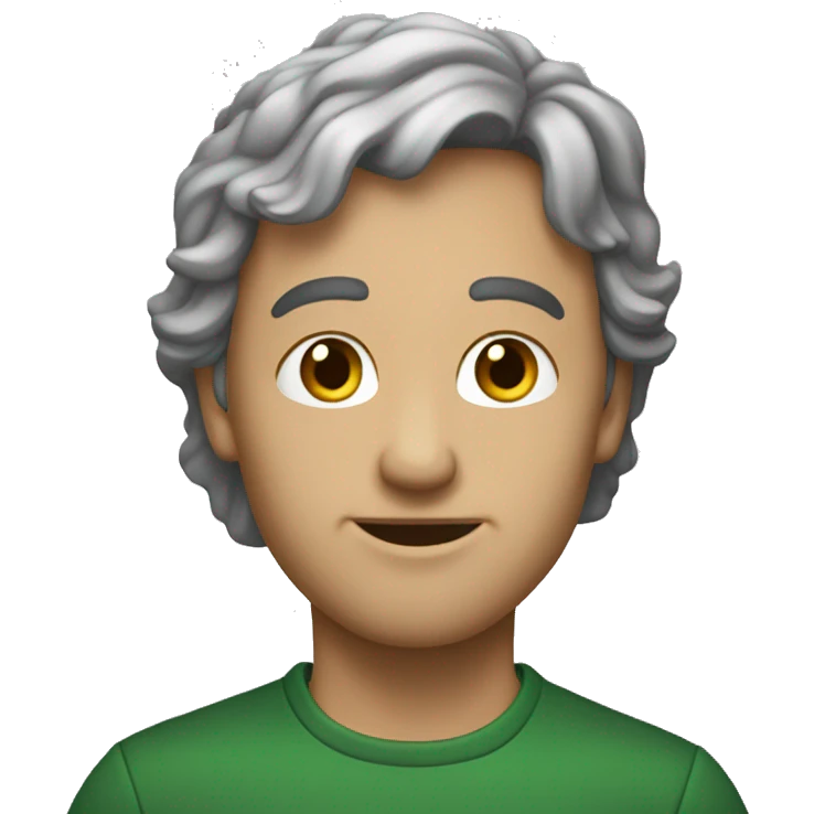 Зеленое сердце  emoji