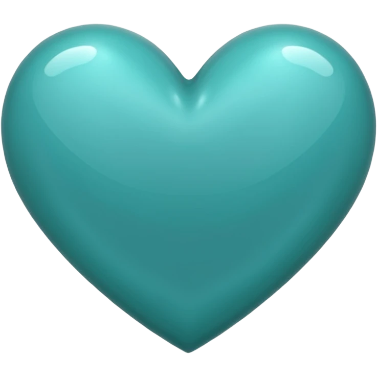 teal heart emoji