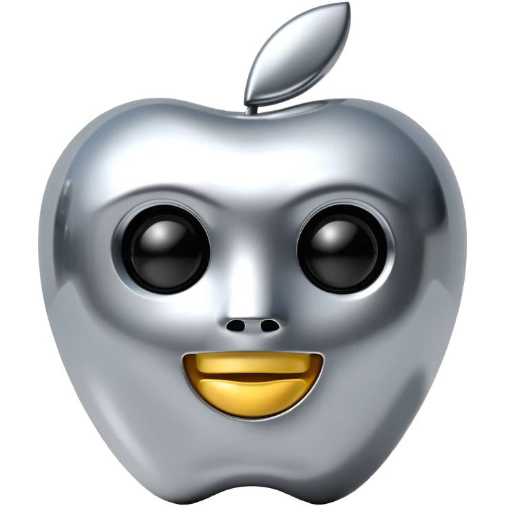 sorayama apple robot emoji