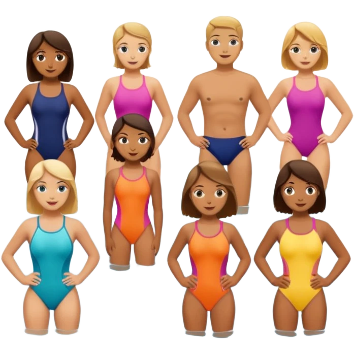 swim team emoji