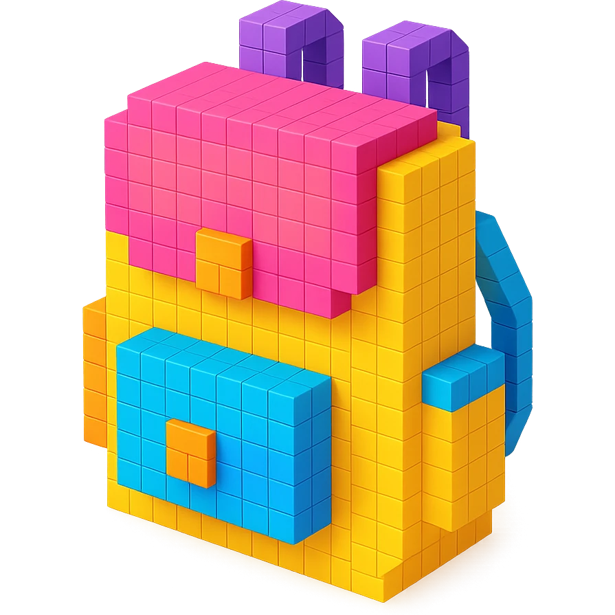 School bag emoji