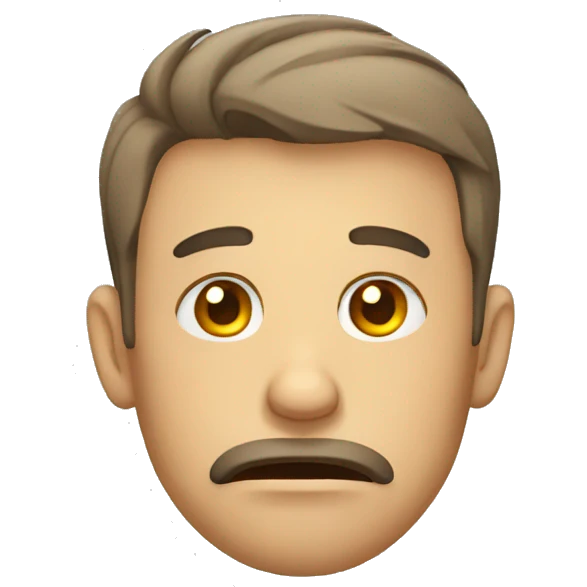 tired man emoji
