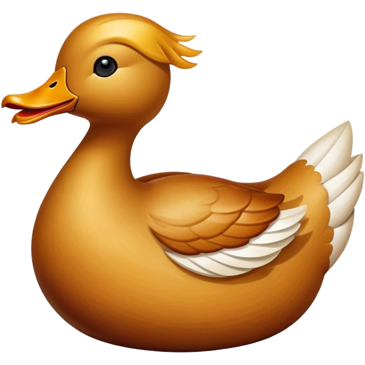 Peking duck with crispy golden skin, Chinese cuisine emoji emoji