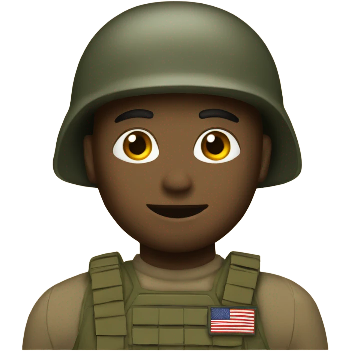 Make army soldier emoji
