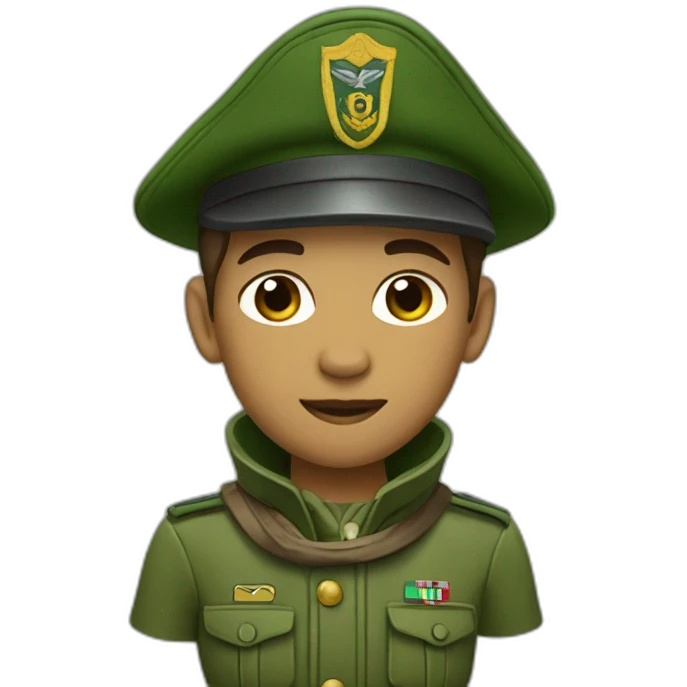 Scout regiment wears forest-green clothes emoji