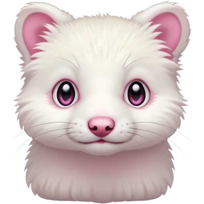 Furet blanc emoji