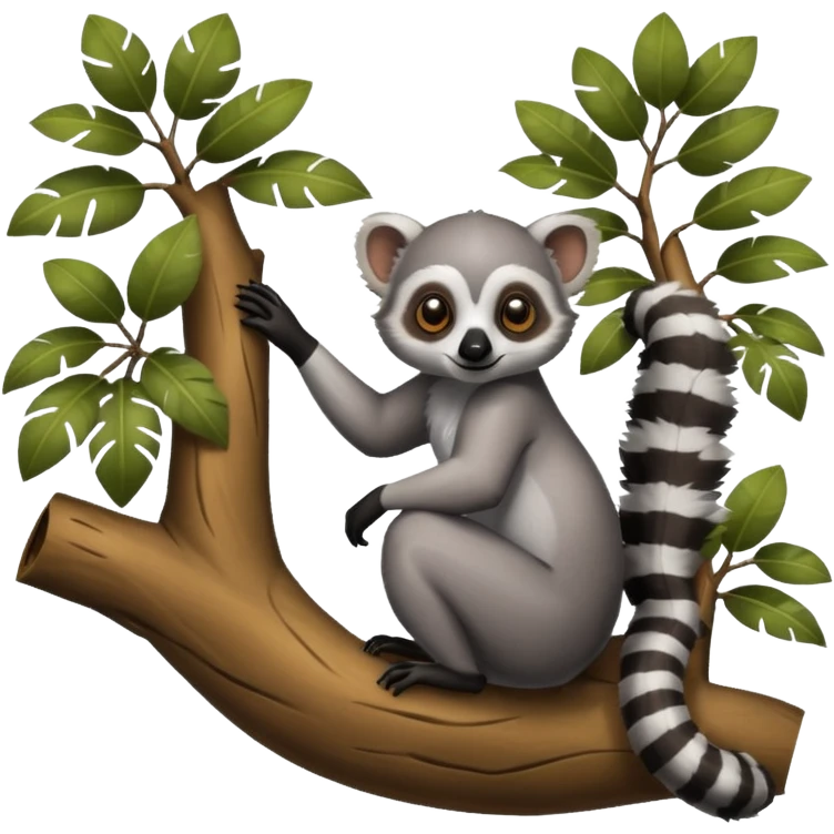 lemur tree emoji