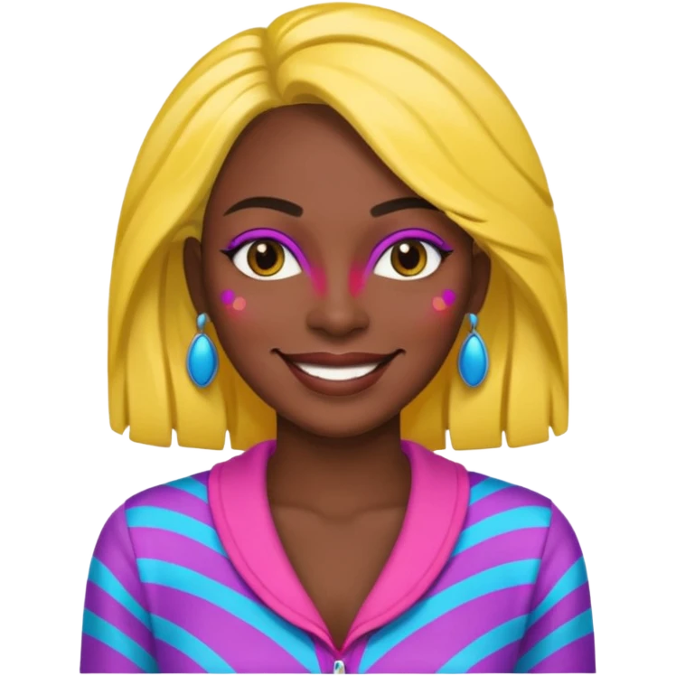 woman transsexual black color emoji