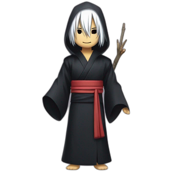 nagato akatsuki posing with peace sign emoji