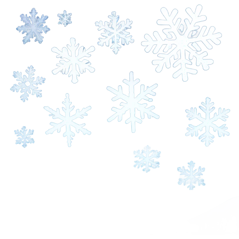 Snow emoji