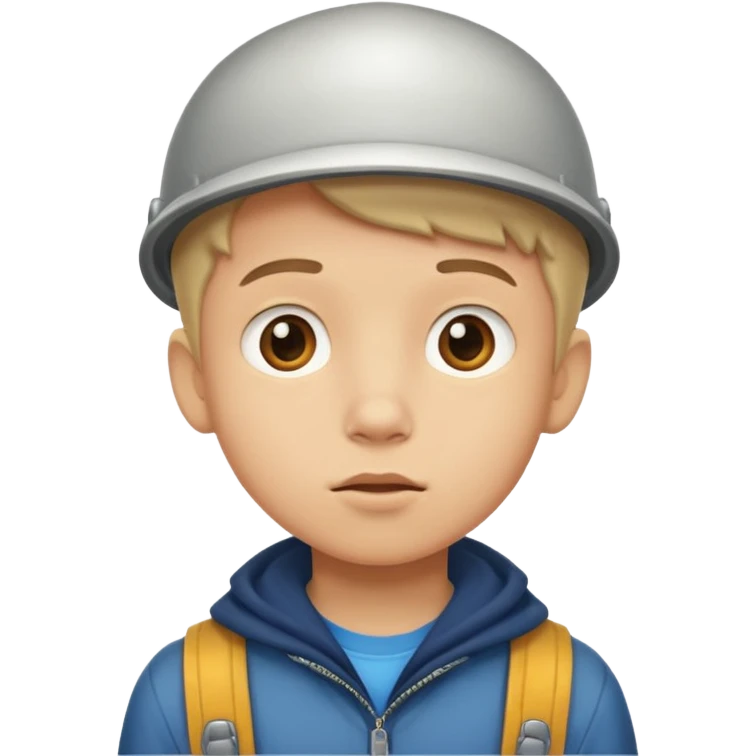 Curious boy exploring the unknown  emoji