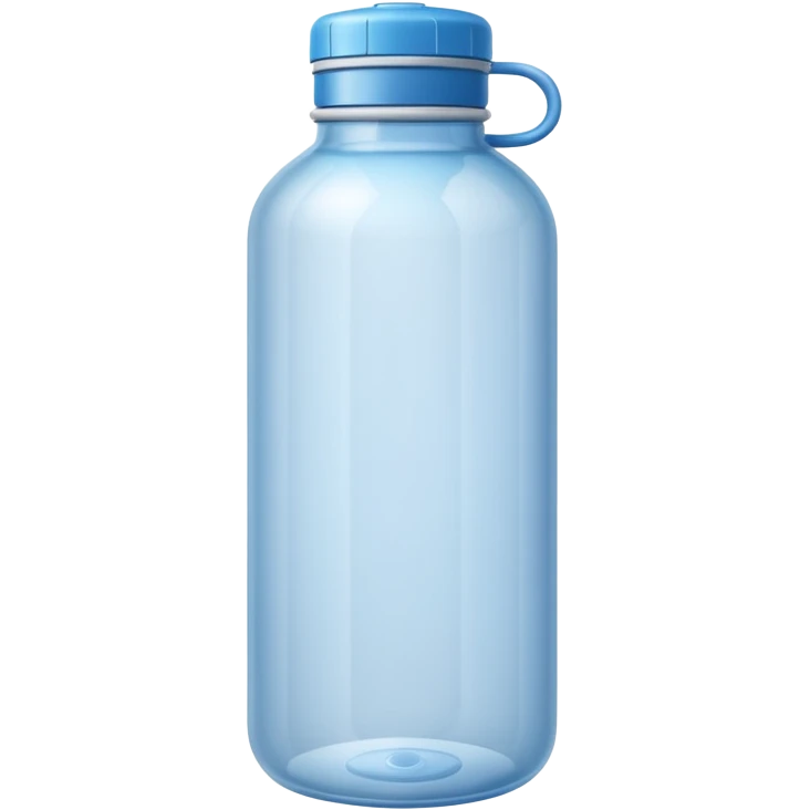An simple empty water bottle emoji