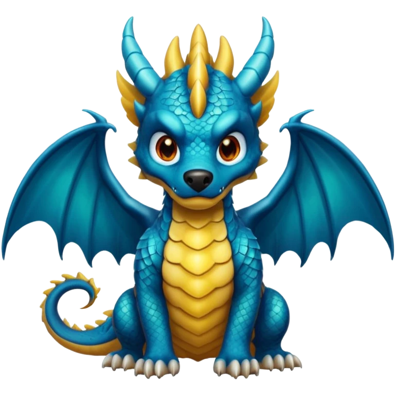 Dog dragon ￼ emoji