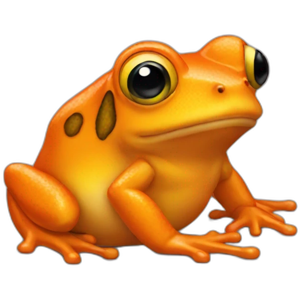 orange frog emoji