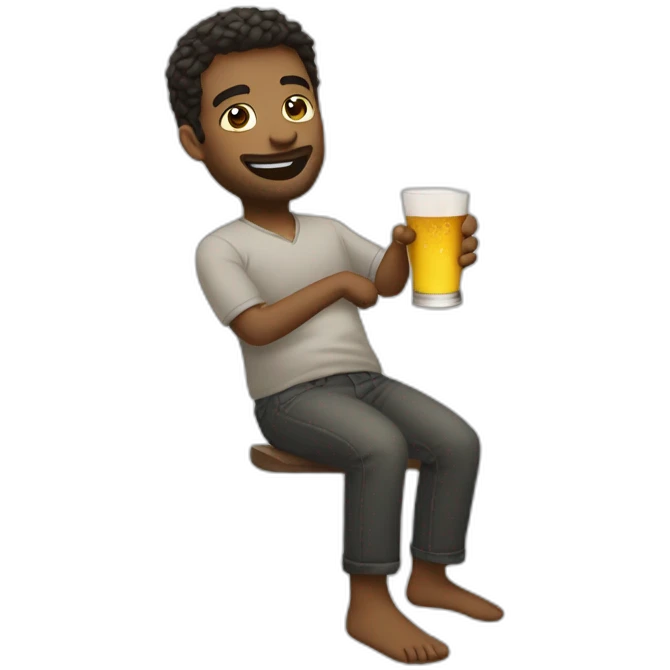 prove-to-not-be-drunk-by-holding-one-leg-up emoji