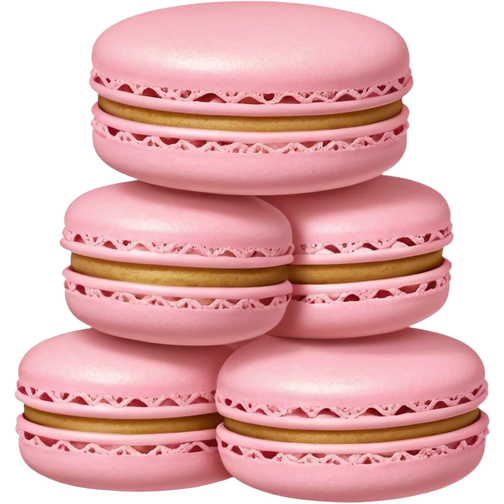 Light pink Macarons emoji