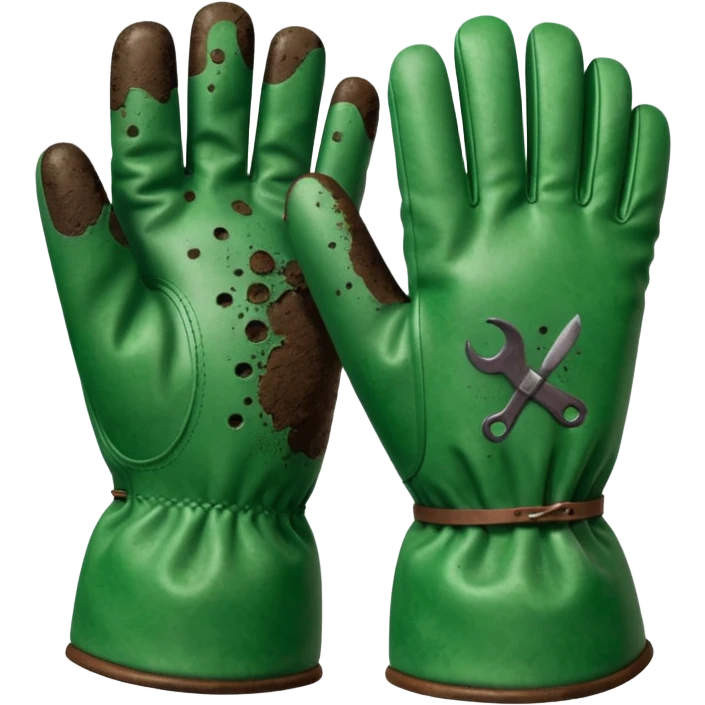 gloves gardening emoji