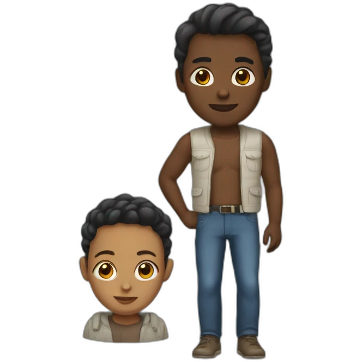 Interracial emoji emoji