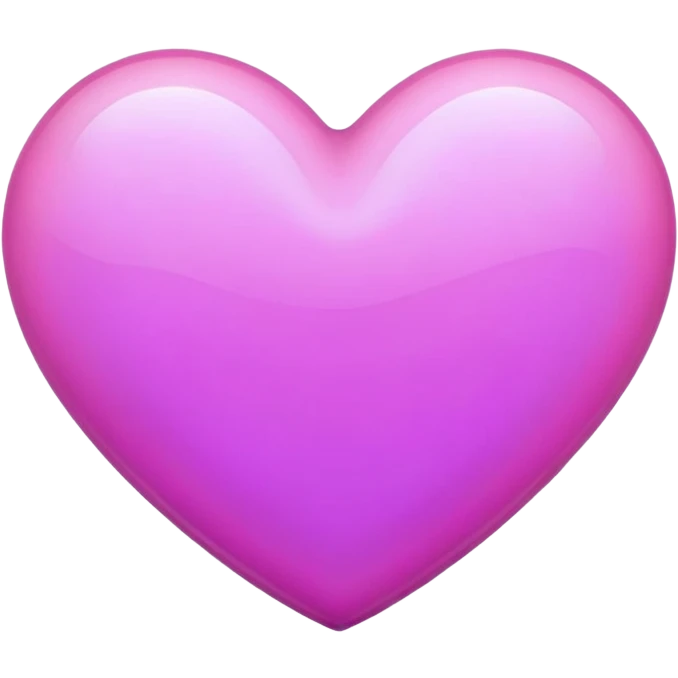 Coeur mauve et rose emoji