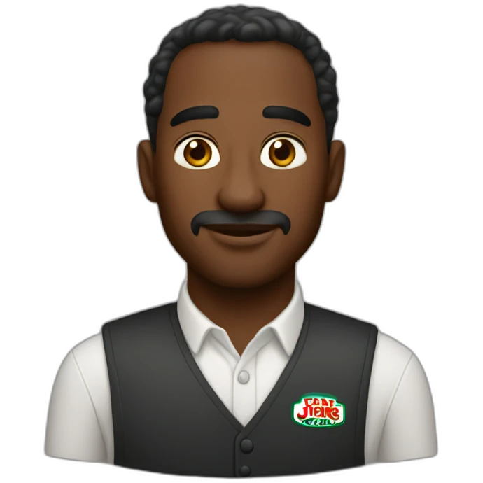 black-papa-johns-employee emoji