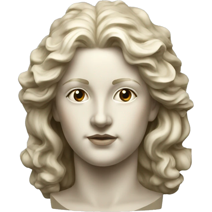 Diana of Versailles statue bust  emoji