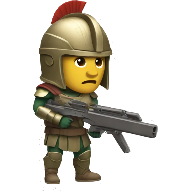 spartan soldier emoji
