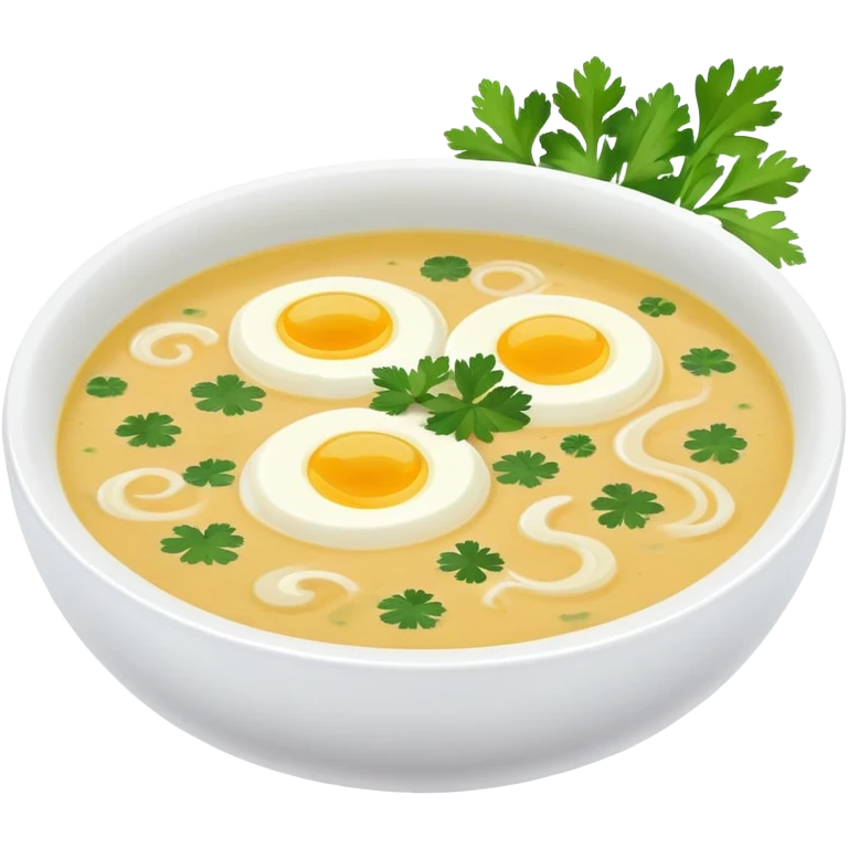 Changua colombian soup from bogota emoji