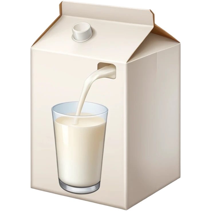 a box of Milk emoji