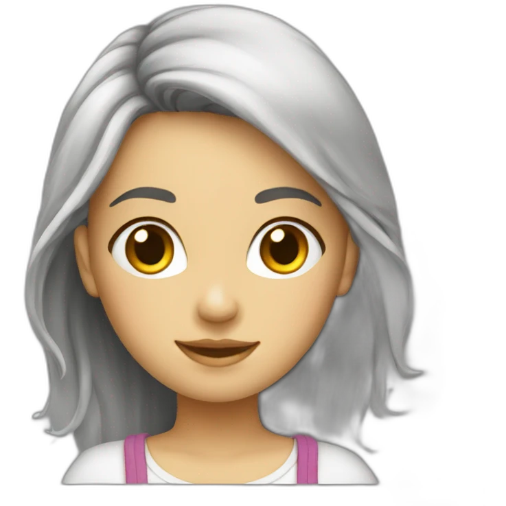 Fille voile emoji