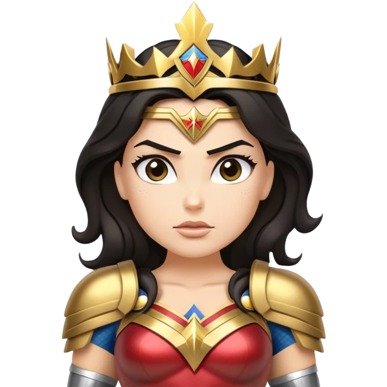Wonder Woman superhero emoji